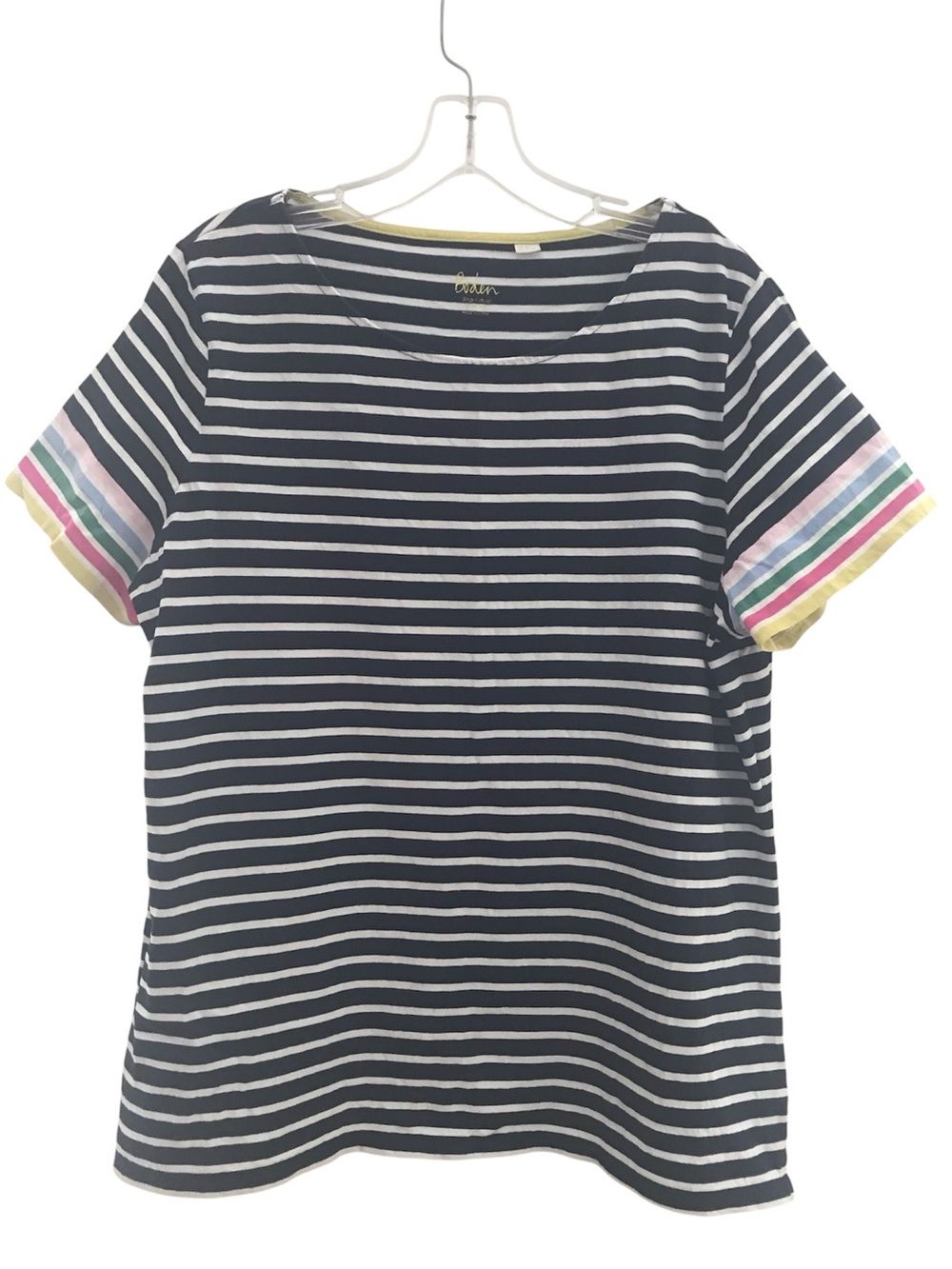 BODEN Breton Short Sleeve Navy Stripe TEE *Stripes Ahead of the Rest*